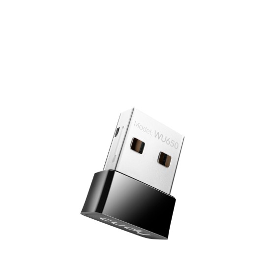 CUDY CUDY WU650 AC650 2.4GHz/5GHz 650Mbps 2dBi Dahili Anten MU-MIMO Kablosuz USB Wi-Fi Adaptör-65976