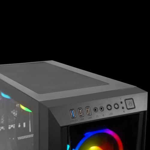 GAMDıAS GAMDIAS TALOS M1 Elite, 750W, Tempered Glass, ARGB, 80+ Bronze, ATX GAMING KASA-33789