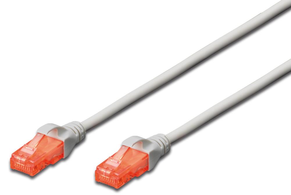 DIGITUS DIGITUS DK-1617-100 PATCH KABLO CAT6 GRİ 10 METRE