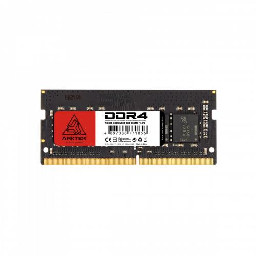 ARKTEK ARKTEK AKD4S16N3200, 16GB, DDR4, 3200Mhz, 1,2V, CL22, Notebook, SODIMM RAM-33782