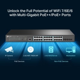 TP-LINK TP-LINK TL-SG3428XPP-M2 24 PORT GIGABIT L2 PLUS 4 COMBO SFP SLOTLU YÖNETİLEBİLİR SWITCH-66158