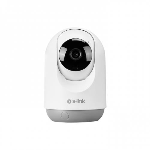 S-LINK  S-LINK SL-IND03, Ev/Bebek GÃ¼venlik KamerasÄ±, WiFi, 3Mpix, 3.6mm Lens, 10m. Gece GÃ¶rÃ¼ÅŸÃ¼, Hareket algÄ±lama, Ä°ki YÃ¶nlÃ¼ S