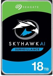 SEAGATE 18 TB SEAGATE 3.5 SKYHAWK SATA SV35 7200RPM 256MB 7/24 GUVENLIK ST18000VE002 (3 YIL RESMI DIST GARANTILI) 