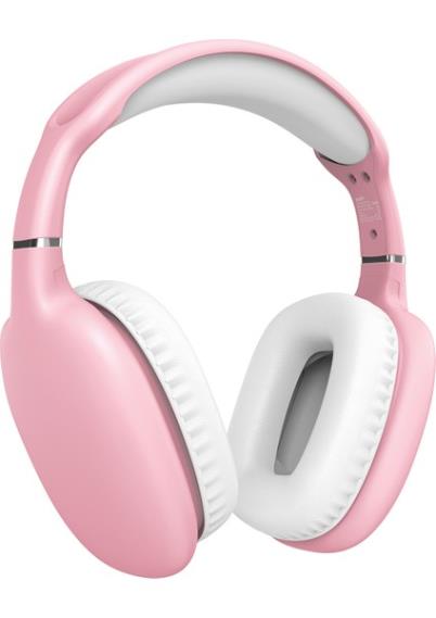 SNOPY SN-BT43, Pembe, Bluetooth 5.3, Kablosuz, Ayarlanabilir Kafa Bandı, 5saat Çalma Süresi, 15mt Algılama Mesafesi, Microfonlu 