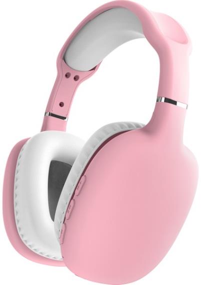 SNOPY SN-BT43, Pembe, Bluetooth 5.3, Kablosuz, Ayarlanabilir Kafa Bandı, 5saat Çalma Süresi, 15mt Algılama Mesafesi, Microfonlu 
