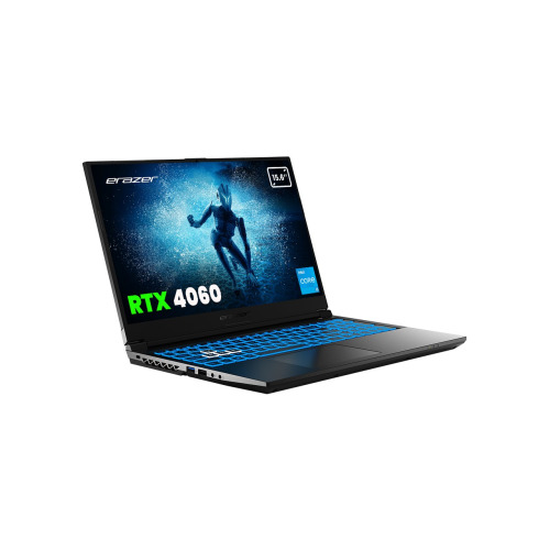 ERAZER Deputy P60i, MD62747, i5-13420H, 15.6&quot; FHD, 144Hz, 16Gb Ram, 512GB NVMe M.2 SSD, 8GB RTX4060 Ekran Kartı, Free Dos, 