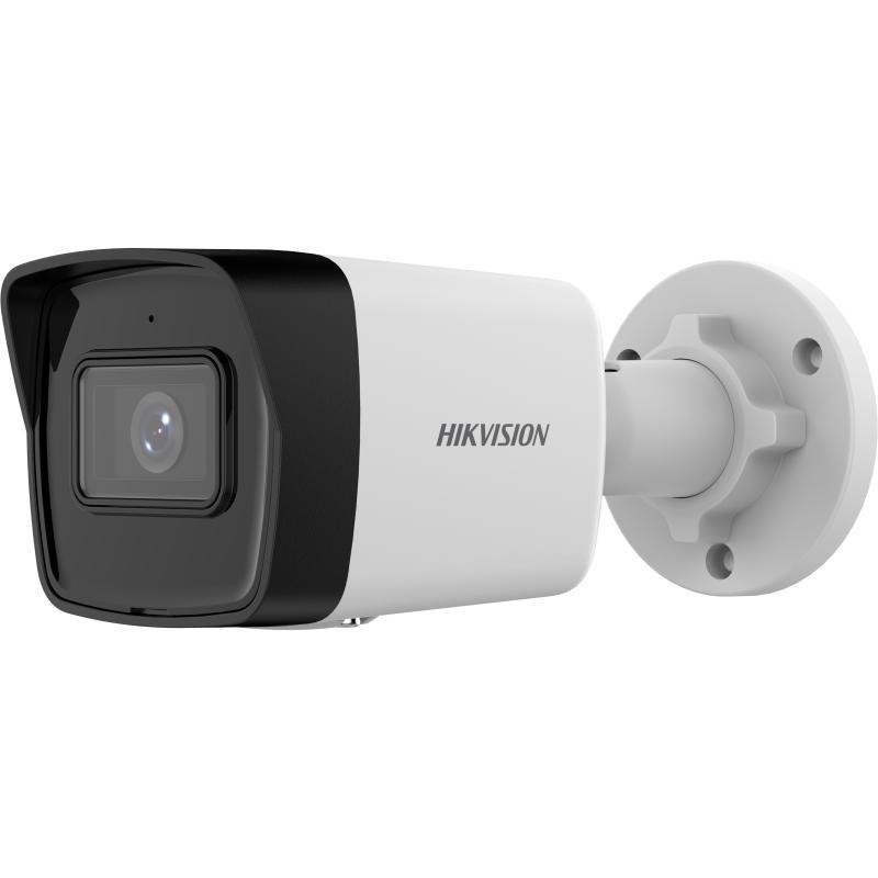 HIKVISION HIKVISION DS-2CD3021G0-IUF 2MP 2.8MM 40MT DAHİLİ SESLİ IP66 H.265/H.264+ IR BULLET IP KAMERA