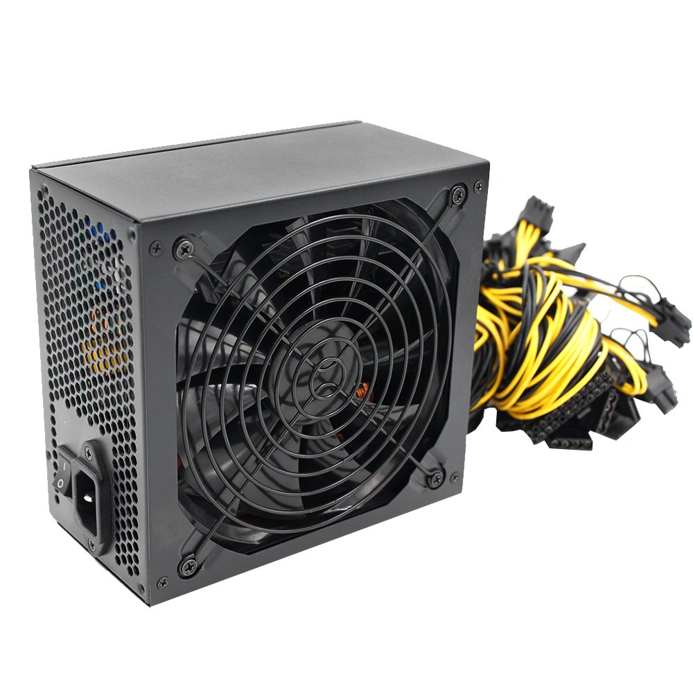 POWERBOOST  BST-ATX2000 2000w 14cm SİYAH fan, Mining  ATX POWER SUPPLY (Retail)-45032