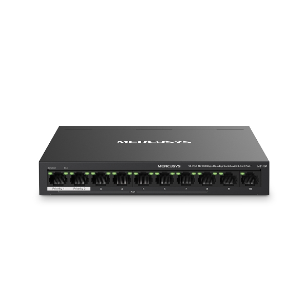 MERCUSYS TP-LINK MS110P 10-Port Desktop Switch