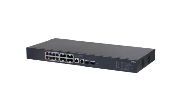 DAHUA DAHUA CS4220-16GT-240 16 PORT 16XGE-2XGE-2XGE/SFP BULUT YÖNETİLEBİLİR 240W POE SWİTCH