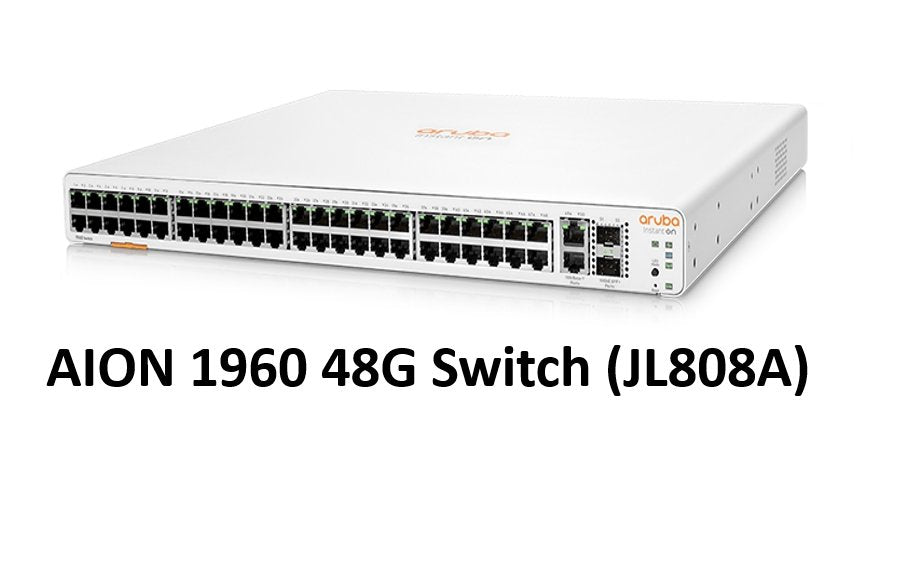 HP-E ARUBA ION JL808A 1960-48G 48PORT 2XGT GIGABIT SWITCH-25835