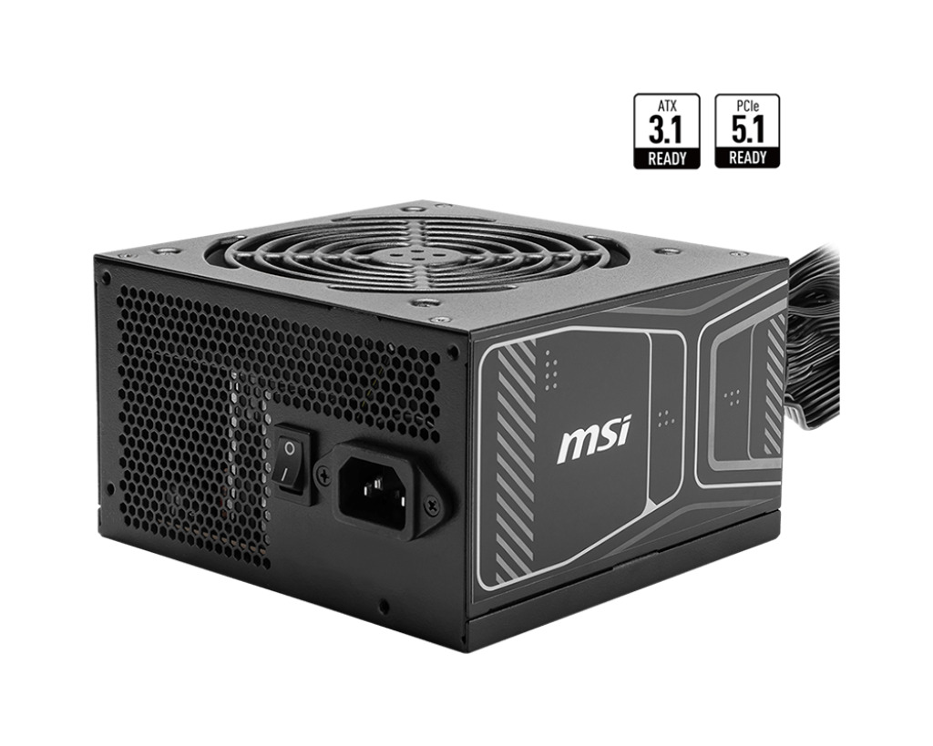 MSI MSI PSU MAG A750GN PCIE5 750W 80+ GOLD POWER SUPPLY