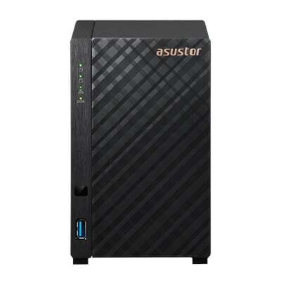 ASUSTOR AS3302T V2 REALTEK RTD1619B 2 YUVALI 4X22TB DESTEĞİ 2GB DDR4 2.5GbE x1 USB 3.2 x3