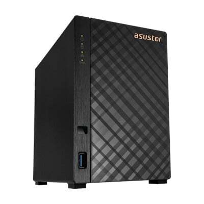 ASUSTOR AS3302T V2 REALTEK RTD1619B 2 YUVALI 4X22TB DESTEĞİ 2GB DDR4 2.5GbE x1 USB 3.2 x3