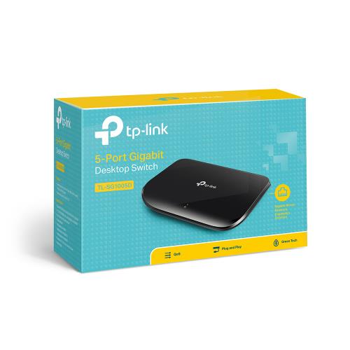 TP-LINK  TP-LINK OMADA TL-SG1005D, 5 Port, GigaBit, YÃ¶netilemez, MasaÃ¼stÃ¼ Switch 