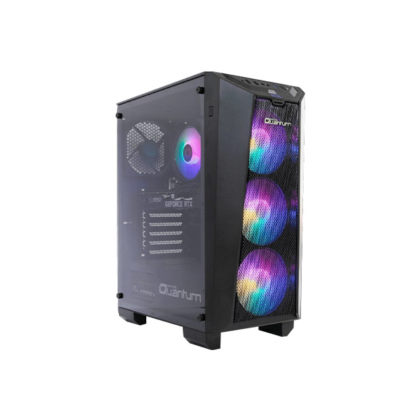 QUANTUM GAMING Quantum Wingman G1 i5-12400 16GB DDR4 512GB SSD RTX 4060 8GB FreeDos Gaming Desktop QNDPC10F006483 
