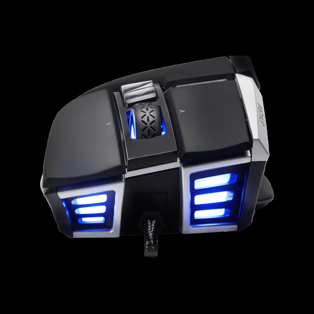EVGA  X17 Gaming Mouse, Wired, Black, Customizable, 16,000 DPI, 5 Profiles, 10 Buttons, Ergonomic-58431