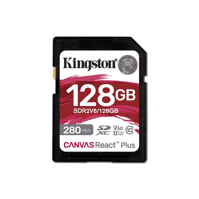 KINGSTON KINGSTON 128GB React+ SDXC SDR2V6/128GB-43532