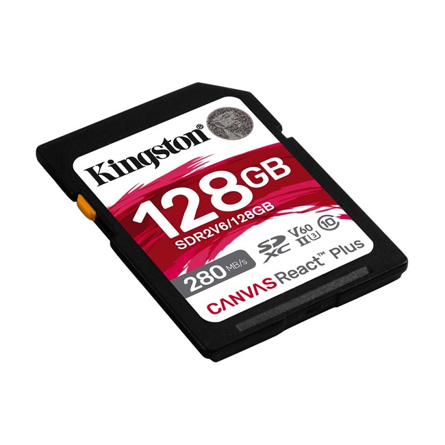 KINGSTON KINGSTON 128GB React+ SDXC SDR2V6/128GB-43533