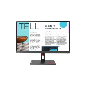 LENOVO LENOVO 63E0KAT4TK 24.5" 4MS 75HZ 1920x1080 VGA/HDMI VESA SİYAH IPS LED MONITOR-65863