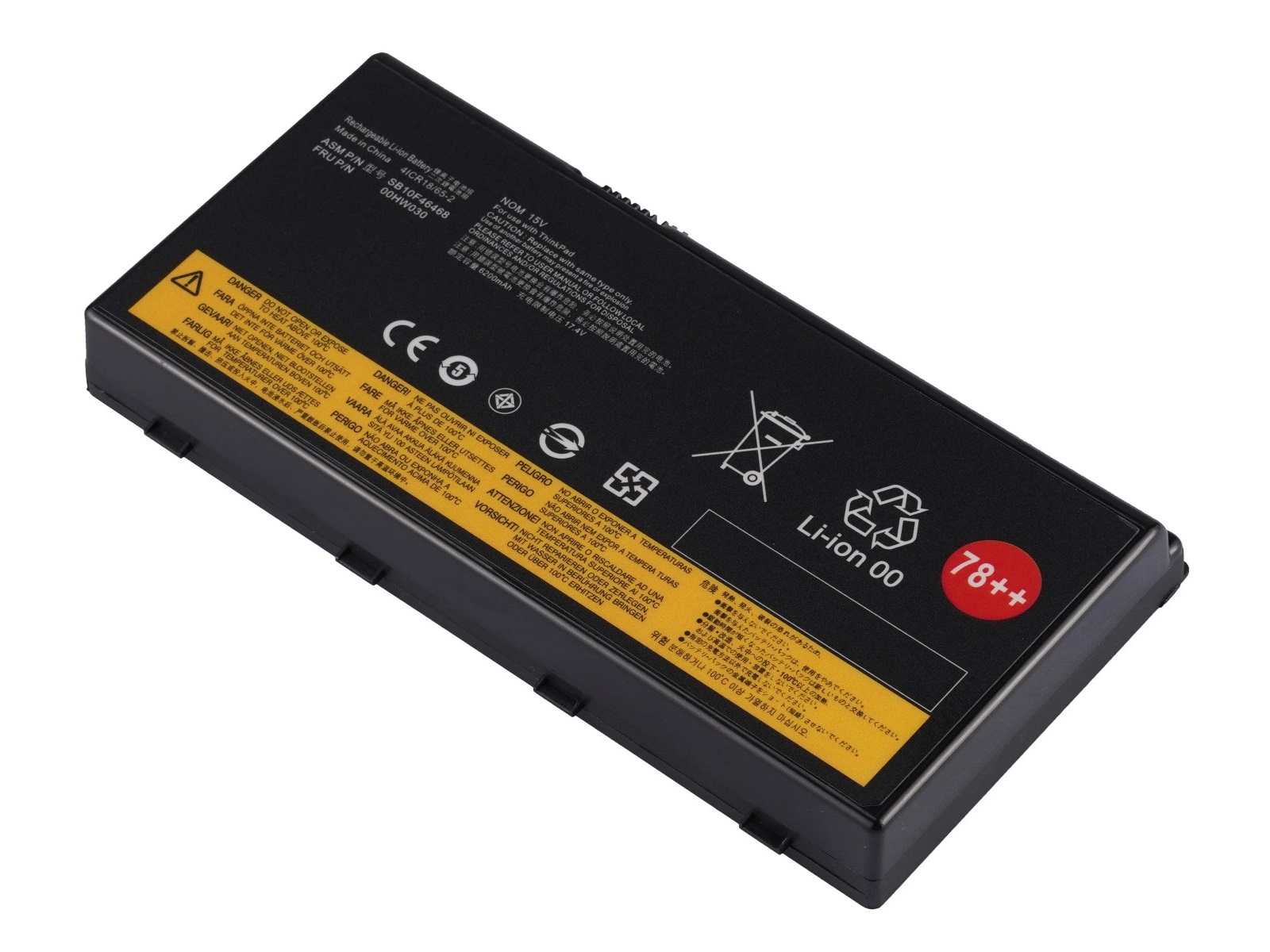 RETRO RETRO Lenovo ThinkPad P70, P71, 01AV451, 00HW030 Notebook Bataryası