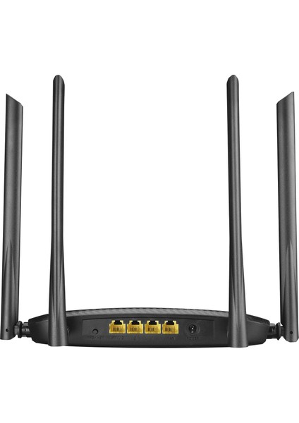 EVEREST Everest EWR-AC5-V3 AC1200Mbps DualBand 4*6dBi  WISP+Repeater Kablosuz Wifi Route-47605