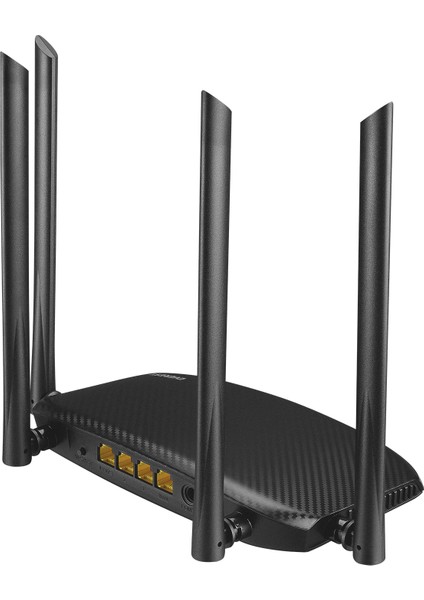 EVEREST Everest EWR-AC5-V3 AC1200Mbps DualBand 4*6dBi  WISP+Repeater Kablosuz Wifi Route-47606