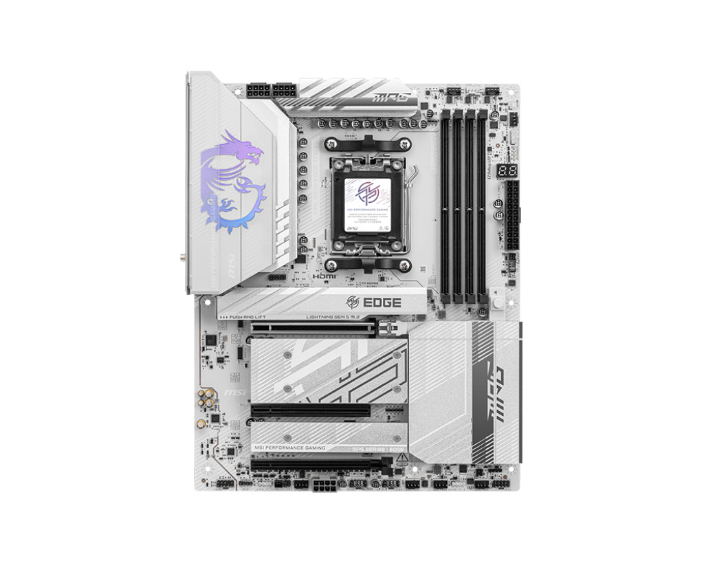 MSI MSI MB MPG B850 EDGE TI WIFI AM5 DDR5 8400MHZ(OC) HDMI 4x M.2 USB 10Gbs 5G LAN WI-FI 7 ATX