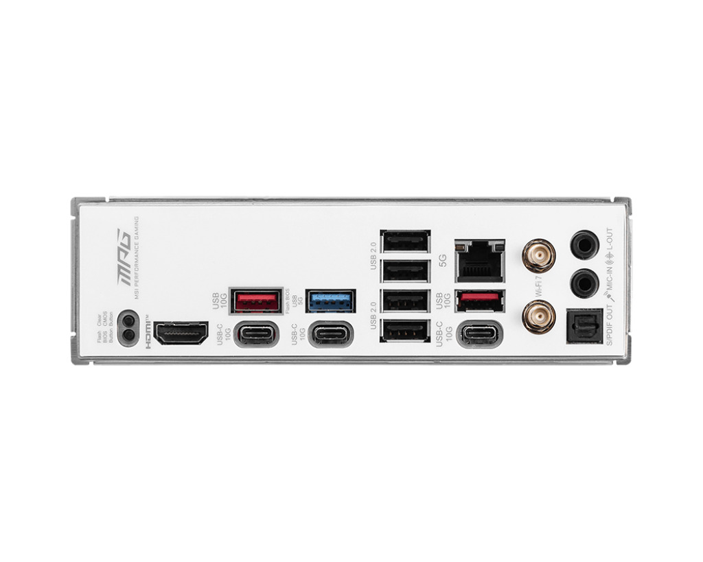 MSI MSI MB MPG B850 EDGE TI WIFI AM5 DDR5 8400MHZ(OC) HDMI 4x M.2 USB 10Gbs 5G LAN WI-FI 7 ATX-58574