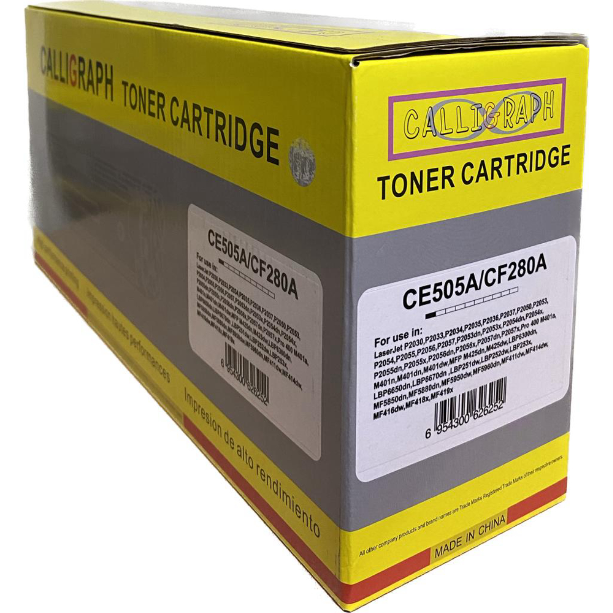 CALLIGRAPH CALLIGRAPH CE505A SİYAH TONER HP P2035,P2055,2050 2300 syf