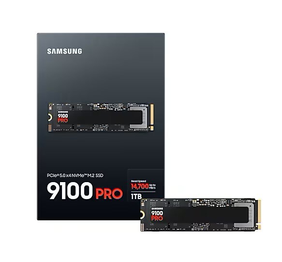 SAMSUNG Samsung 9100 Pro 1TB M.2 NVMe SSD 14700/13300MB/s-61484