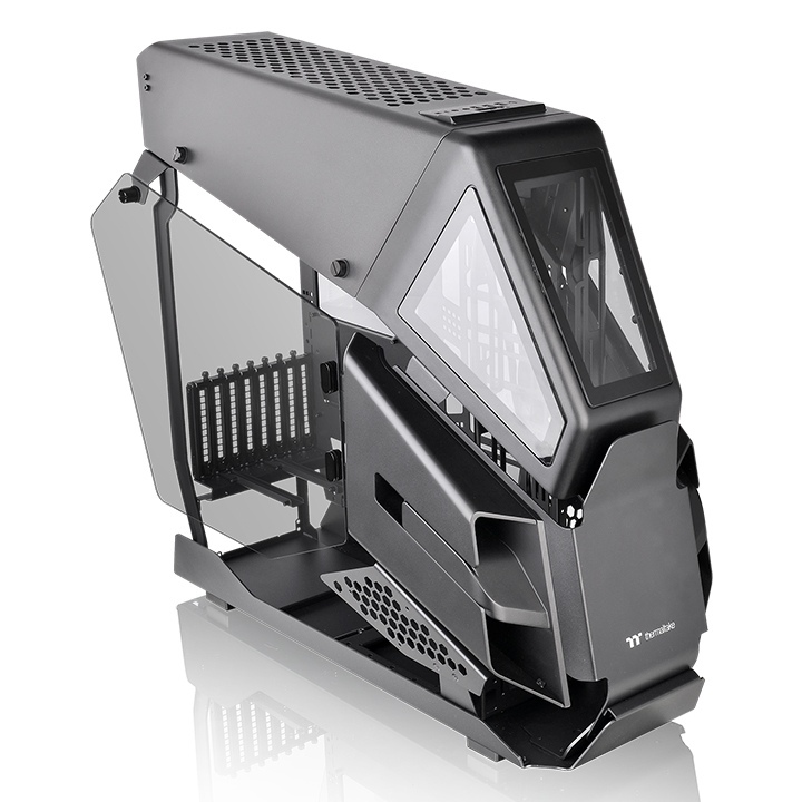 THERMALTAKE  ah t600 siyah 2xtempered glass pencereli, e-atx full tower oyuncu kasası
