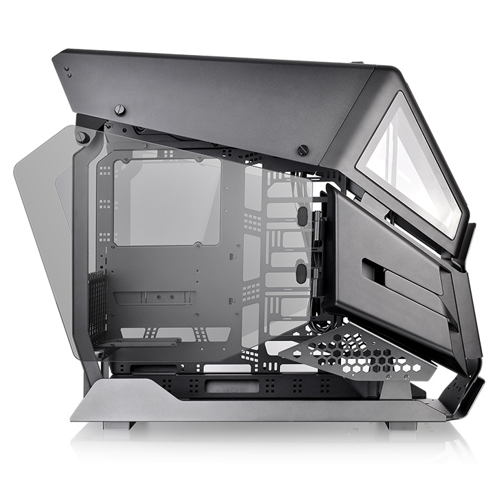 THERMALTAKE  ah t600 siyah 2xtempered glass pencereli, e-atx full tower oyuncu kasası-62130