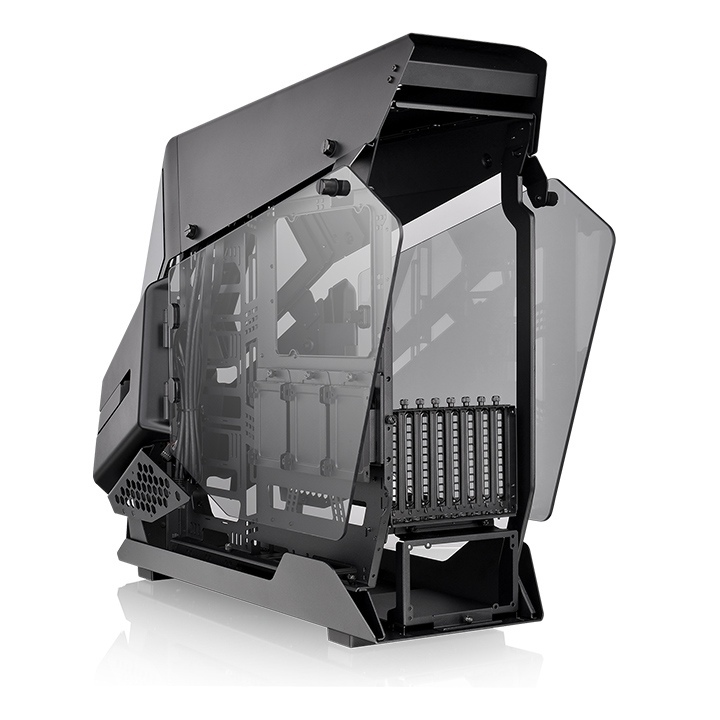 THERMALTAKE  ah t600 siyah 2xtempered glass pencereli, e-atx full tower oyuncu kasası-62132