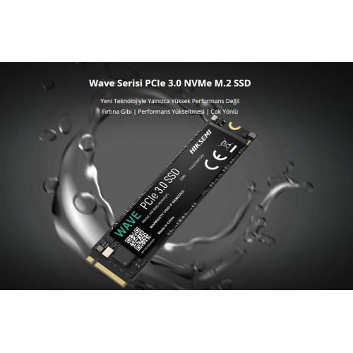 HIKSEMI HIKSEMI HS-SSD-WAVE(P) 512G, 2500-1025Mb/s, Gen3, NVMe PCIe M.2 2280, 3D NAND, SSD-53501