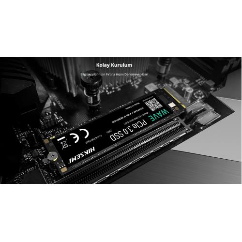 HIKSEMI HIKSEMI HS-SSD-WAVE(P) 512G, 2500-1025Mb/s, Gen3, NVMe PCIe M.2 2280, 3D NAND, SSD-53503