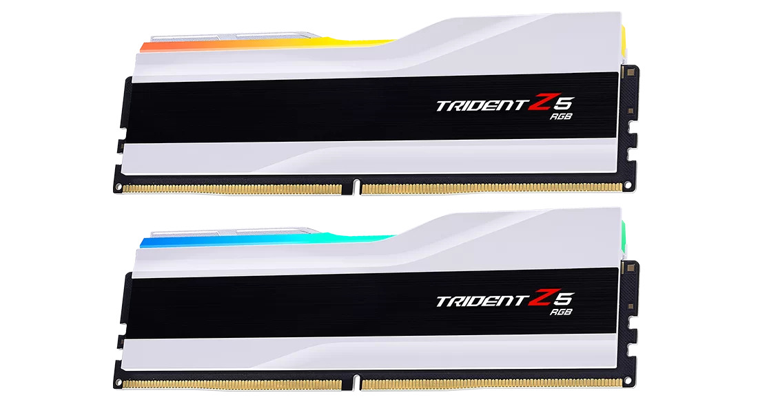 GSKILL GSKILL Trident Z5 Royal Silver RGB DDR5-8200Mhz CL40 48GB (2x24GB) DUAL (40-52-52-131) 1.35V-62135