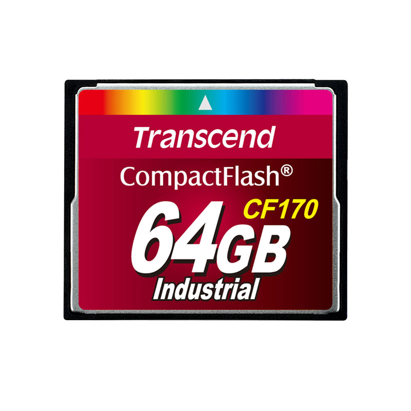 TRANSCEND Transcend 64GB CF170 300x Industrial Hafıza Kartı