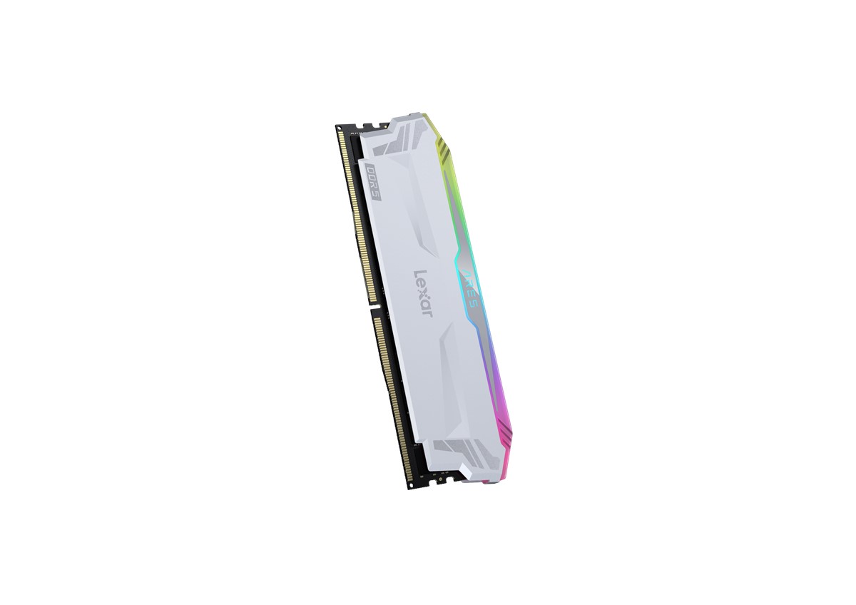 LEXAR LD5EU016G-R6400GDWA ARES RAM DT GAMING DDR5 UDIMM 2X16GB 6400 CL32 1.4V MEMORY WITH HEATSINK AND RGB LIGHTING DUAL PACK WHITE CO-40808