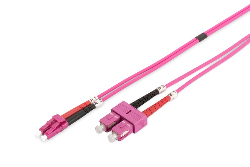 DIGITUS Digitus Fiber Optik Multimode Pembe (2m)-38376