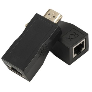 SENSEI SENSEI HD-30 CAT5E/CAT6 30MT IKILI ADAPTOR HDMI EXTENDER -63579