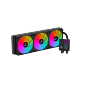 GAMEBOOSTER GameBooster PRIME, P360B, 360mm, Rainbow, 3 Fanlı, (LGA1700/AM4/AM5) Uyumlu, CPU Sıvı Soğutma (Siyah)