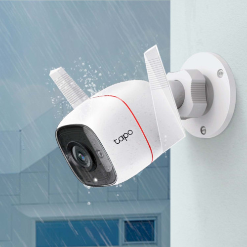 TP-LINK TP-LINK Tapo TC65, 3,0Mpix, İç ve Dış Mekan, IP66, WiFi, 30Mt. Gece Görüşü, İki Yönlü Ses Güvenlik Kamerası-61283