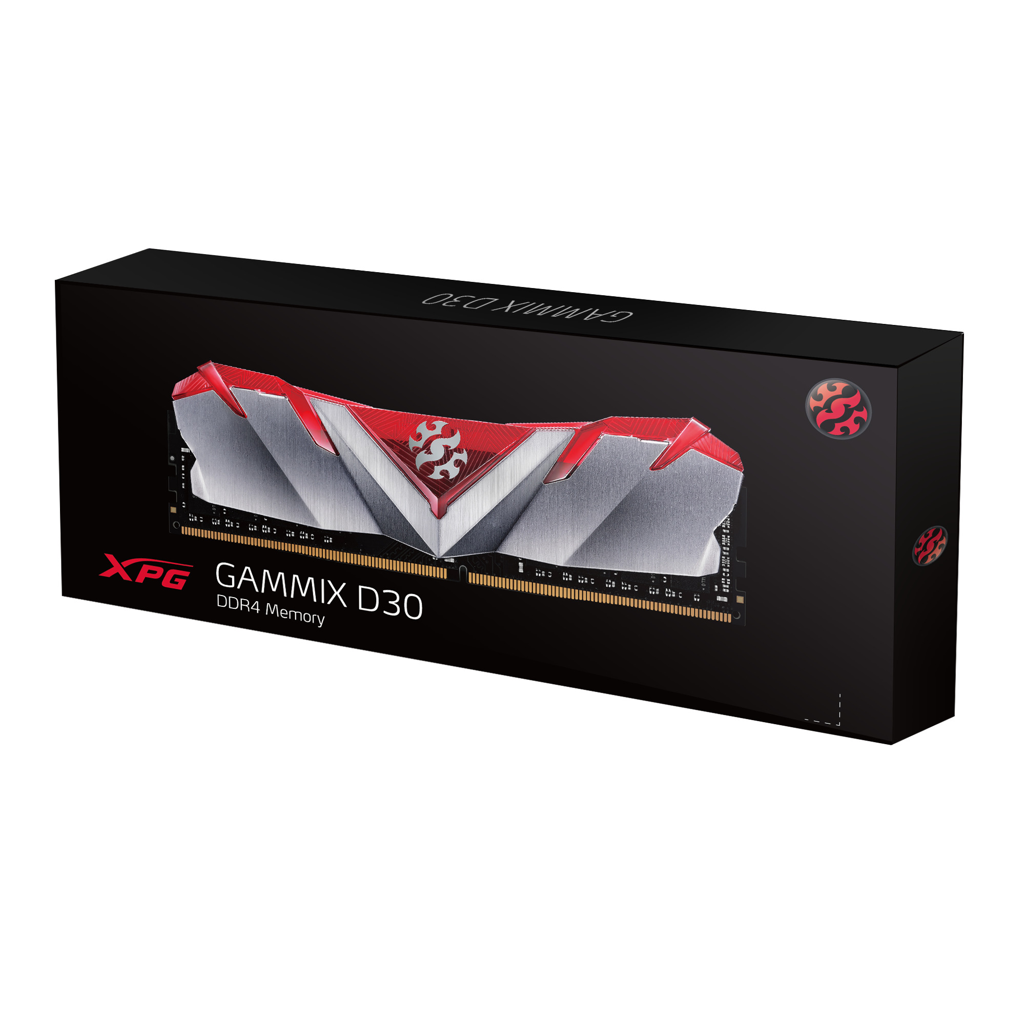 ADATA XPG Gammix D30 Kırmızı DDR4-3200Mhz CL16 8GB (1x8GB) Single (16-20-20) 1.35V-62187
