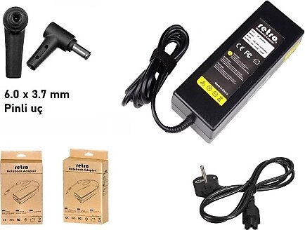 RETRO RETRO Asus 19V 6.32A 120W Pinli Uç (6.0 mm) Notebook Adaptör RPA-AC070