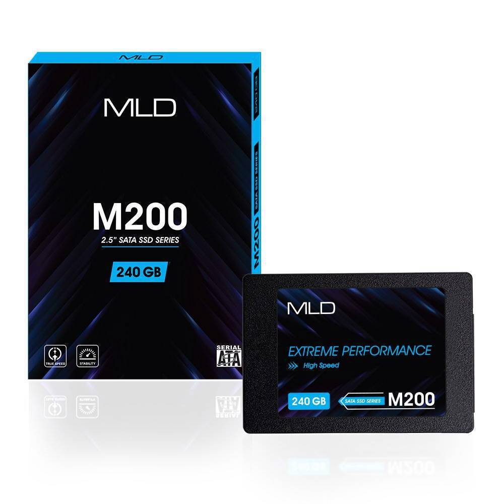 MLD  M200 240GB SATA3 2.5" SSD R:560 MB/s W:520 MB/s-60116