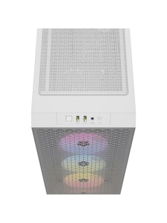 CORSAIR CORSAIR CORSAIR CC-9011256-WW 3000D RGB AIRFLOW MID-TOWER PC CASE WHITE-67472