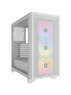 CORSAIR CORSAIR CORSAIR CC-9011256-WW 3000D RGB AIRFLOW MID-TOWER PC CASE WHITE