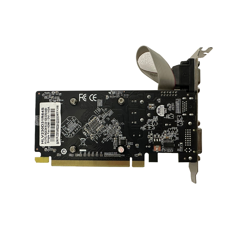 HI-LEVEL Hi-Level 1GB R5 230 (64Bit) DDR3 HDMI DVI VGA Ekran Kartı [HLV230D31R64S]-26120