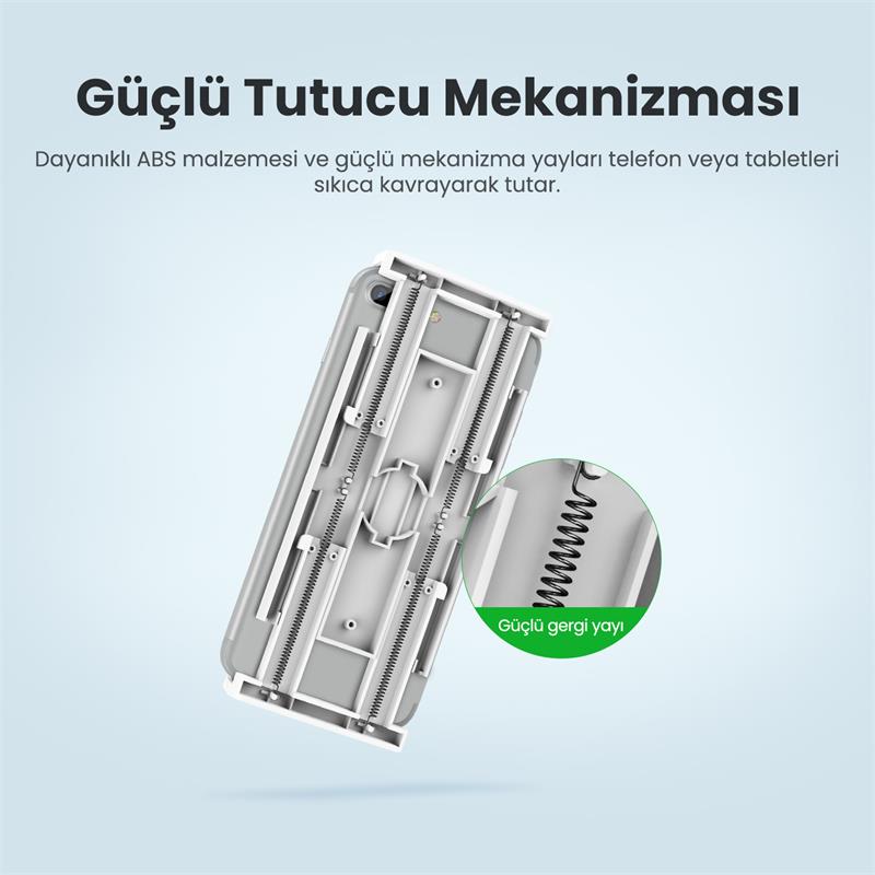 UGREEN UGREEN FLEXIBLE ESNEK YATAK MASA TELEFON TUTUCU SİYAH 80906 -50930